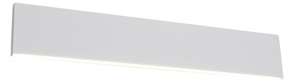 Applique da Interno a LED in Metallo Bianco Opaco