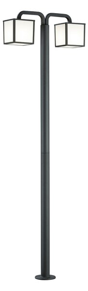 Lampada Palo da Esterno a LED in Alluminio Antracite