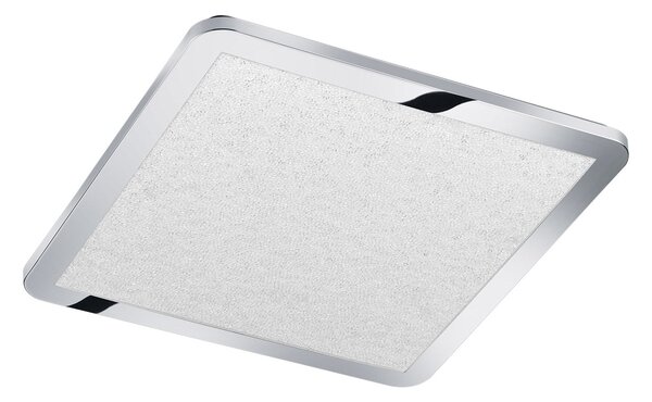 Plafoniera da Interno a LED in Plastica Cromo