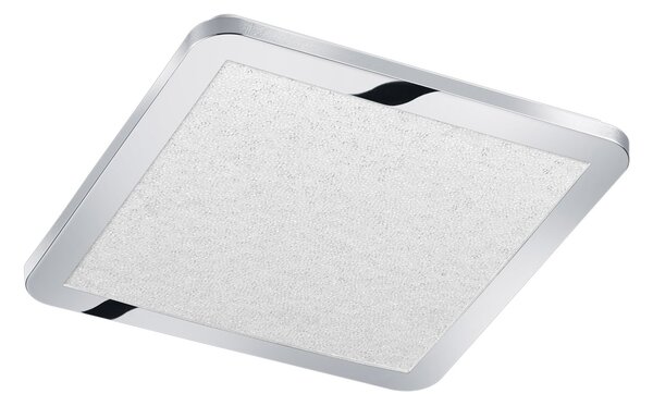 Plafoniera da Interno a LED in Plastica Cromo