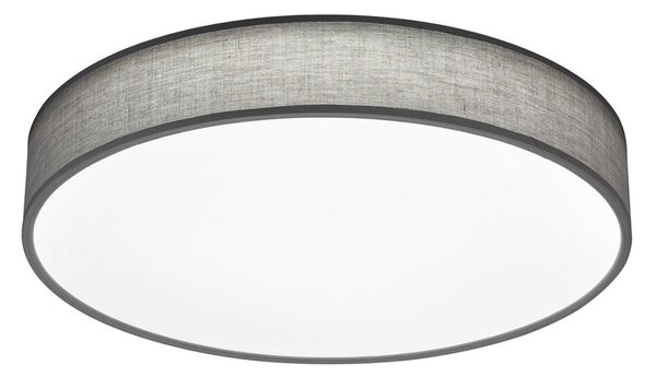 Plafoniera da Interno a LED in Tessuto grigio