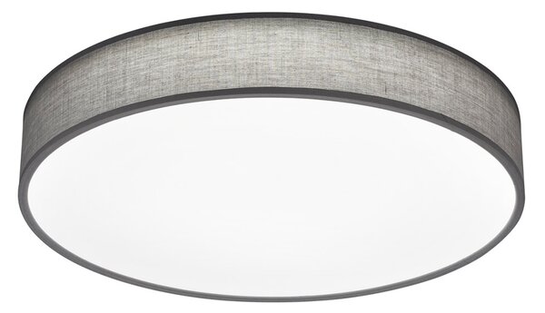 Plafoniera da Interno a LED in Tessuto grigio