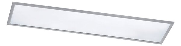Plafoniera da Interno a LED in Metallo Nichel Opaco