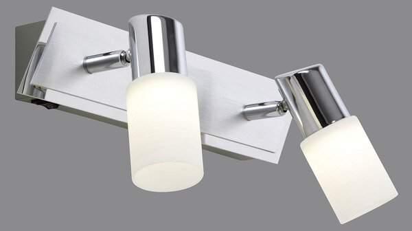 Plafoniera da Interno a LED in Metallo Cromo