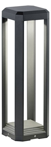 Lampada Palo da Esterno a LED in Alluminio Antracite
