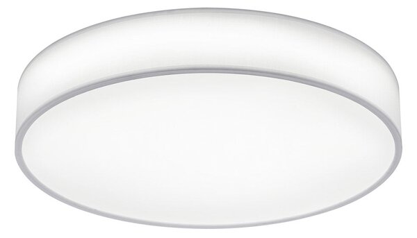 Plafoniera da Interno a LED in Tessuto Bianco
