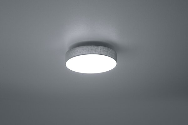 Plafoniera da Interno a LED in Metallo Nichel Opaco