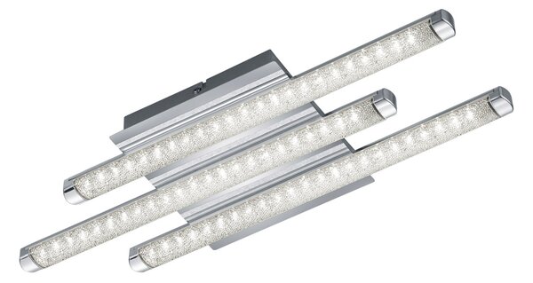 Plafoniera da Interno a LED in Metallo Cromo