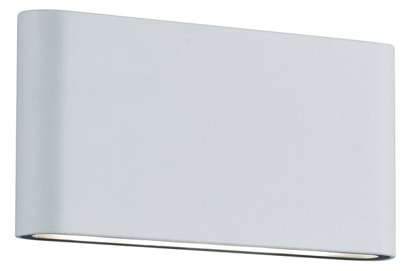 Applique da Esterno a LED in Alluminio Bianco Opaco