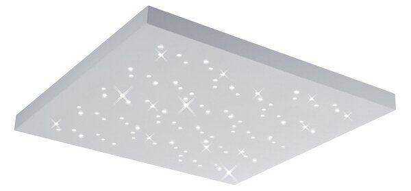Plafoniera da Interno a LED in Metallo Bianco Opaco