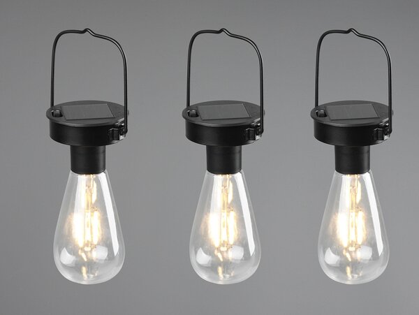 Da Esterno a LED SMD in Acciaio Inossidabile Nero Opaco