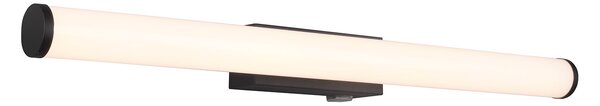 Applique da Interno a LED SMD in Metallo Nero Opaco