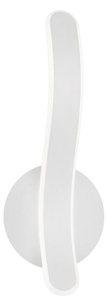 Applique da Interno a LED SMD in Metallo Bianco Opaco