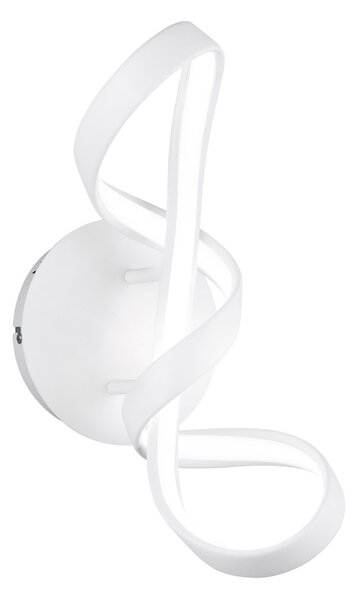 Applique da Interno a LED SMD in Metallo Bianco Opaco