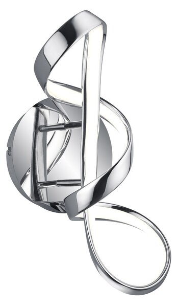 Applique da Interno a LED SMD in Metallo Cromo