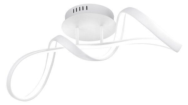 Plafoniera da Interno a LED SMD in Metallo Bianco Opaco
