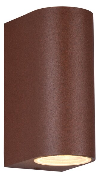 Applique da Esterno Attacco GU10 in Alluminio Pressofuso Ruggine
