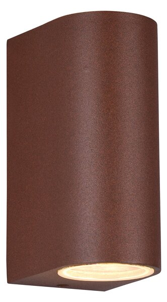 Applique da Esterno Attacco GU10 in Alluminio Pressofuso Ruggine