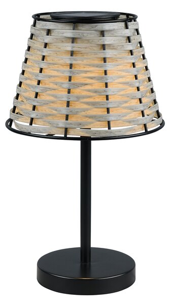 Lampada da Tavolo da Esterno a LED SMD in Metallo Nero Opaco