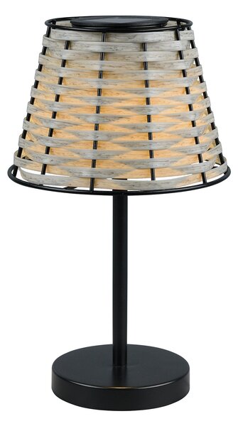 Lampada da Tavolo da Esterno a LED SMD in Metallo Nero Opaco