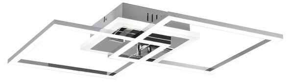 Plafoniera da Interno a LED SMD in Metallo Cromo