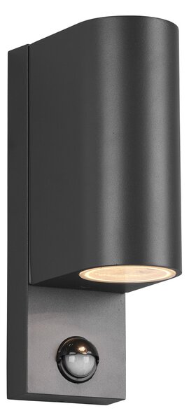 Applique da Esterno Attacco GU10 in Alluminio Pressofuso Antracite