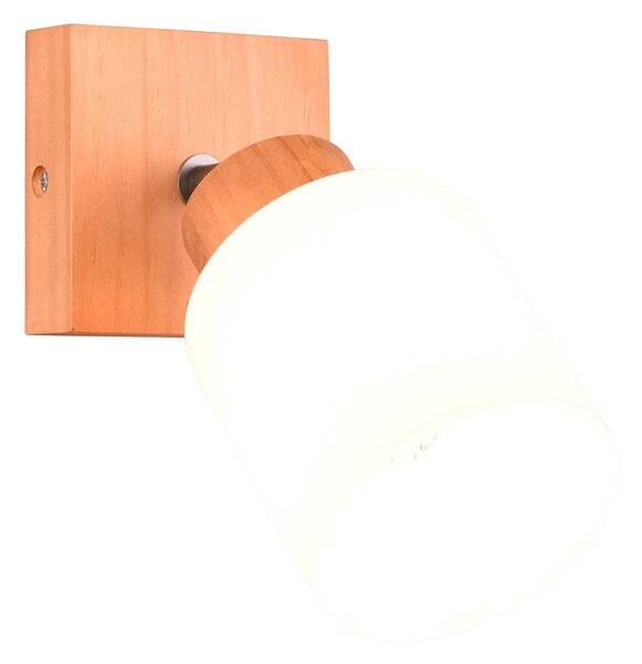 Applique da Interno Attacco E14 in Legno naturale Naturale