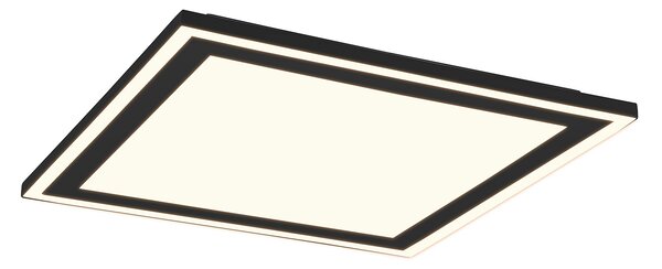 Plafoniera da Interno a LED in Plastica Nero Opaco