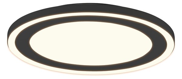 Plafoniera da Interno a LED in Plastica Nero Opaco