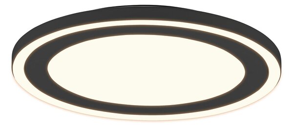 Plafoniera da Interno a LED in Plastica Nero Opaco