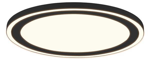 Plafoniera da Interno a LED in Plastica Nero Opaco