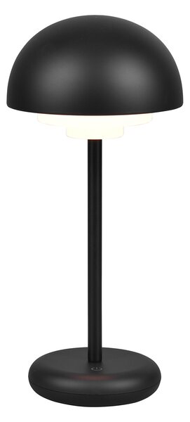 Lampada da Tavolo da Esterno a LED in Plastica Nero Opaco