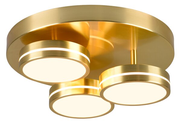 Plafoniera da Interno a LED in Metallo Ottone Opaco