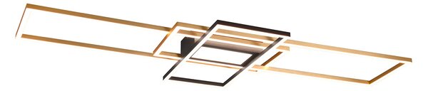 Plafoniera da Interno a LED in Metallo Ottone Opaco