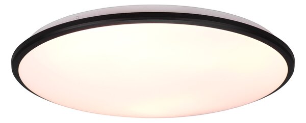 Plafoniera da Interno a LED in Plastica Nero Opaco