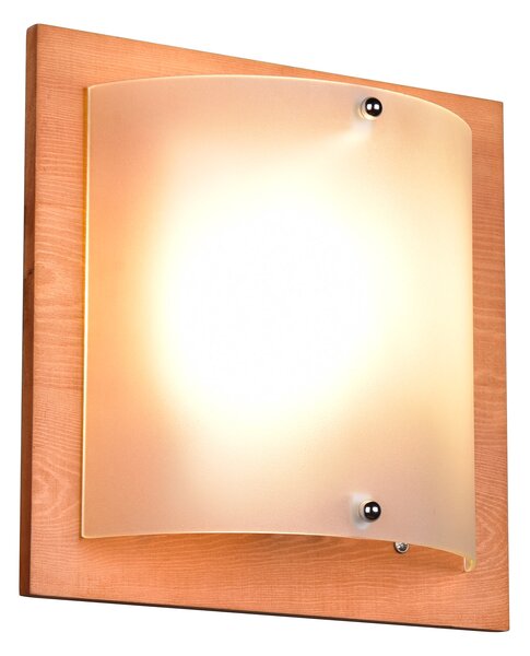 Applique da Interno Attacco E27 in Legno naturale Naturale