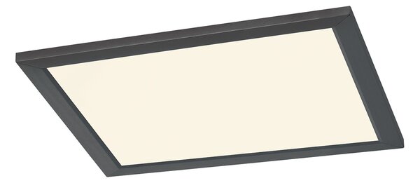 Plafoniera da Interno a LED in Metallo Nero Opaco
