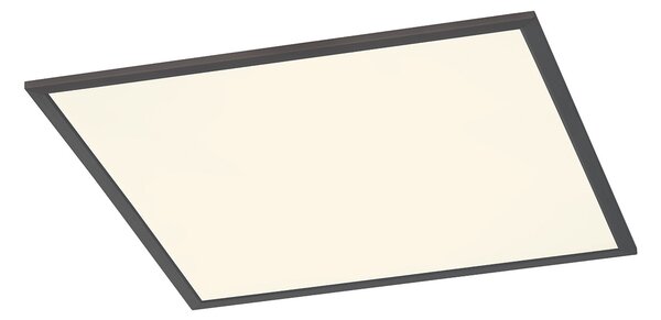 Plafoniera da Interno a LED in Metallo Nero Opaco