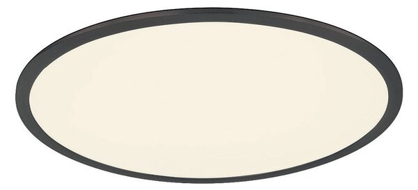 Plafoniera da Interno a LED in Metallo Nero Opaco