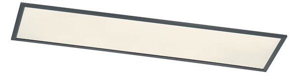 Plafoniera da Interno a LED in Metallo Nero Opaco