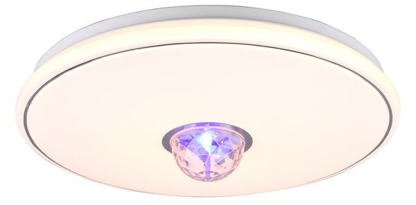 Plafoniera da Interno a LED in Plastica Bianco