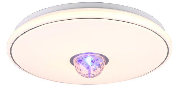 Plafoniera da Interno a LED in Plastica Bianco