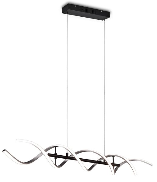 Lampada a Sospensione da Interno a LED in Alluminio Alluminio spazzolato