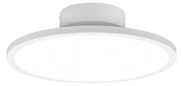 Plafoniera da Interno a LED in Metallo Bianco Opaco