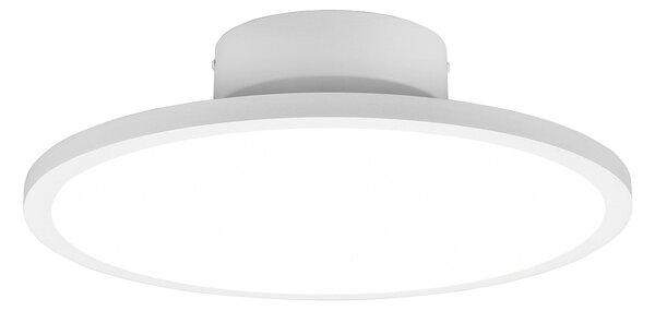 Plafoniera da Interno a LED in Metallo Bianco Opaco