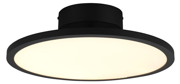 Plafoniera da Interno a LED in Metallo Nero Opaco