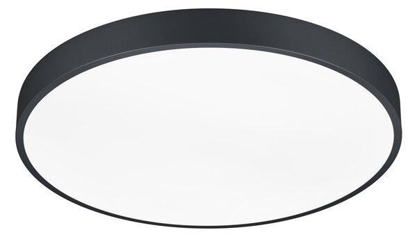 Plafoniera da Interno a LED in Metallo Nero Opaco