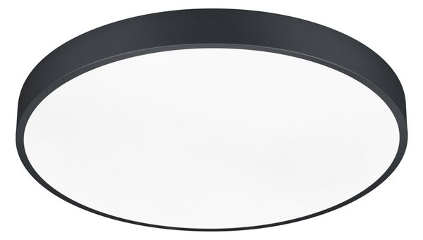 Plafoniera da Interno a LED in Metallo Nero Opaco