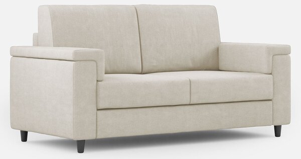 Divano 2 Posti 148x85x85 cm Marrak in Tessuto Latte