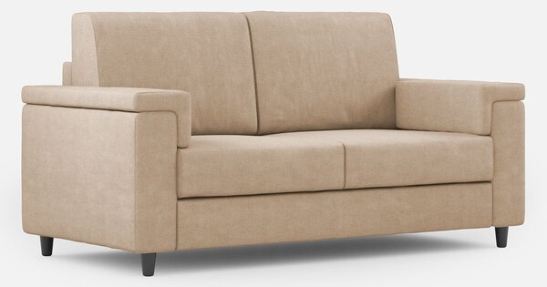 Divano 2 Posti 148x85x85 cm Marrak in Tessuto Beige